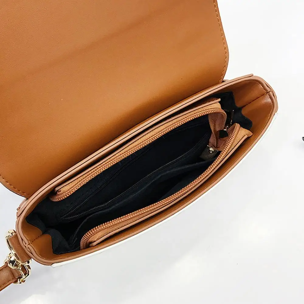 Cute Piano Pattern Fashion PU Leather Women Crossbody Shoulder Messenger Bag