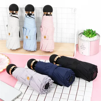 

Manual Vinyl Sun Protection Umbrella Personalized Creative Umbrellas Candy Color Traveling Rain Gear Rainy Day Umbrella Female