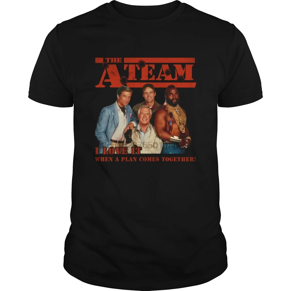 Мужская футболка A-Team 1983 крутая с принтом Футболки | одежда