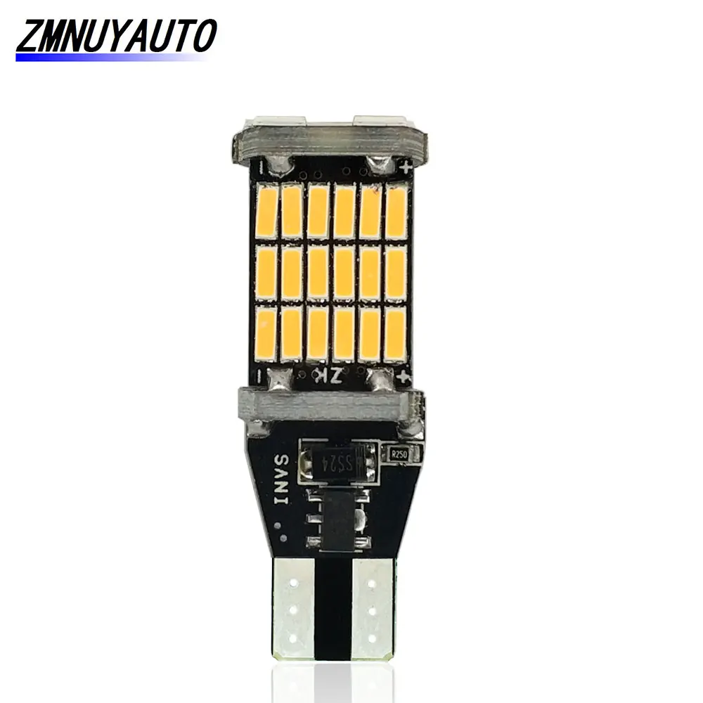 921 912 T15 светодиодный 45SMD 4014 Canbus лампы без ошибок для резервные фары заднего хода