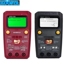 Цифровой транзистор тестер Диод Триод Емкость резистор ESR02 PRO метр MOS/PNP/NPN SMD тестер ЖК-экран профессиональный