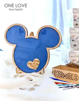 

Mouce Wedding Guest Book, Guest Book, Wedding Guest Book, Wedding Guest Book, Wedding Guest Book Alternative, Guest Book