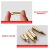 LUSHAZER 5pcs/lot cylinder shape copper Dropshot weight 1.8g 3.5g 5g 7g 10g drop shot sinker fishing weights Fishing Tackle ► Photo 3/6