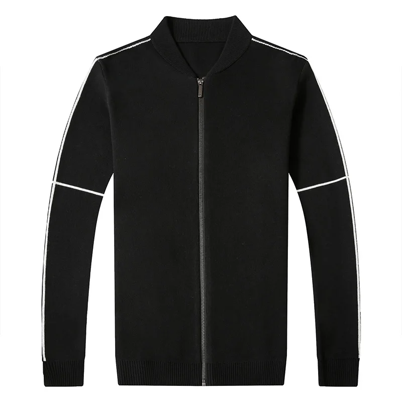 Reviews UCAK Brand Cardigan Men Sweaters 2020 New Spring Autumn Casual Fashion Trend Striped Zipper Streetwear Wool Sweatercoat U1045