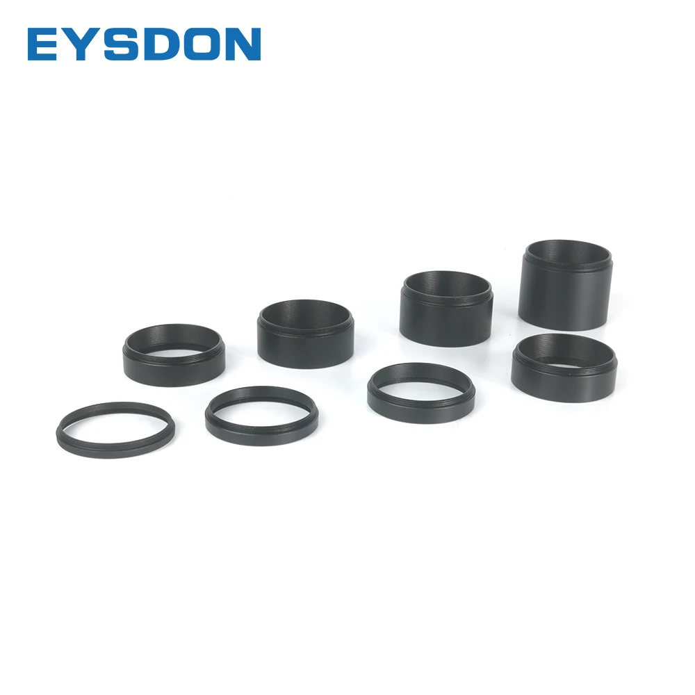 

EYSDON Focal Length Extension Tube Kits 3/5/7/10/12/15/20/30mm For Astronomical Telescope photography T2 Extending Ring