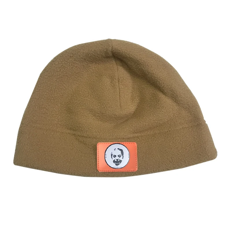 MYZOPER кожа печать логотип флисовая шляпа реклама фото на заказ Индивидуальность Мода держать тепло мужская зимняя шапка для взрослых