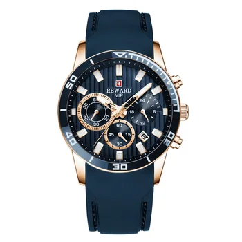 

More Function Time Table Motion Wrist Watch Silica Gel Wrist Watch Man Wrist Watch