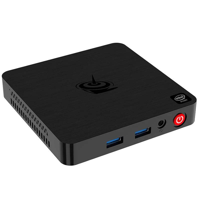 Beelink T4 Mini PC Int Atom x5-Z8500 HD графика 600 4 ГБ ОЗУ+ 64 Гб 2,4 ГГц+ 5,8 ггц WiFi 1000 Мбит/с USB3.0 BT4.0 поддержка 4K ТВ-бокс