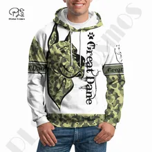 

PLstar Cosmos Newest 3Dprinted Great Dane Dog Camo Harajuku Pullover Premium Streetwear Unique Unisex Hoodies/Sweatshirt/Zip -1