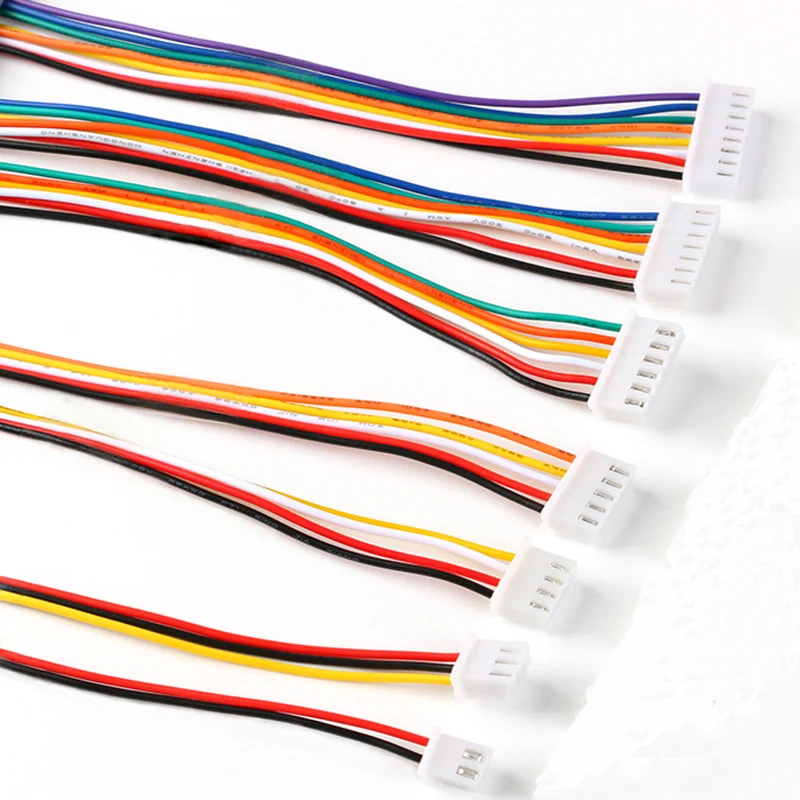 

5Pcs 20pcs/lot JST XHR 2.54mm Pitch 2/3/4/5/6/7/8/10Pin Connector Plug Wire Cable 300MM Length 26AWG Wire Harness