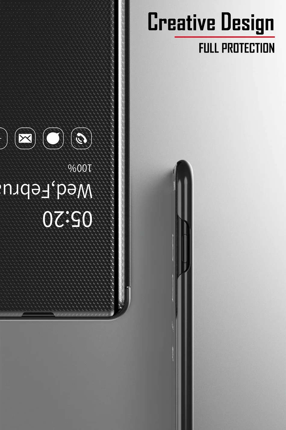 Роскошное умное зеркало флип чехол для samsung Galaxy Note 10 S10 S8 S9 плюс S7 край S10e Note 8 9 A50 A30 A70 A7 чехол