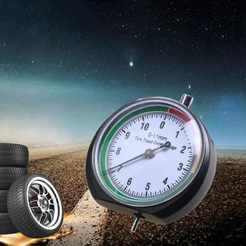 

1PC Car Tire Depth Gauge Truck Tire Pointer Monitoring Measurement Tool Device Tire Ruler Tire Pattern Depth Ruler
