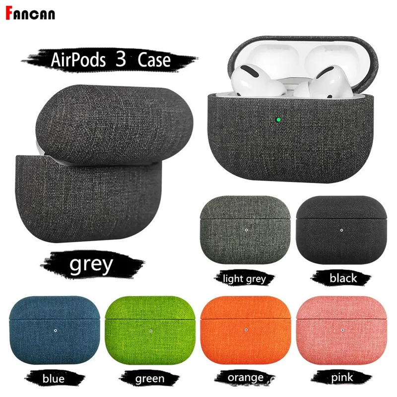 Capa para Airpods Pro2 Luxo Tecido Airpods Pro 2023 Fone de Ouvido Protetor ar Pro Case Acessórios para Apple Airpods Cases