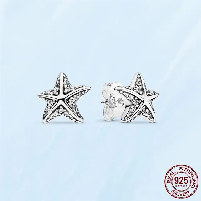 Silver Earrings Real 925 Sterling Silver Asymmetrical Heart Hoop Earrings for Women Fashion Silver Earring Jewelry Gift PAE044