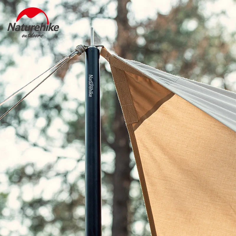 NatureHike 1 шт. тент для кемпинга полюс из алюминиевого сплава стержень палки брезент