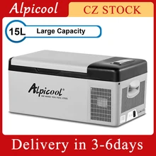 12/24V Car Refrigerator Portable Freezer Cooler Auto Fridge Compressor Quick Refrigeration Home Picnic Icebox 15L/20L