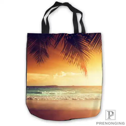 

Custom Canvas Sunset ToteBags Hand Bags Shopping Bag Casual Beach HandBags Casual 180713-60