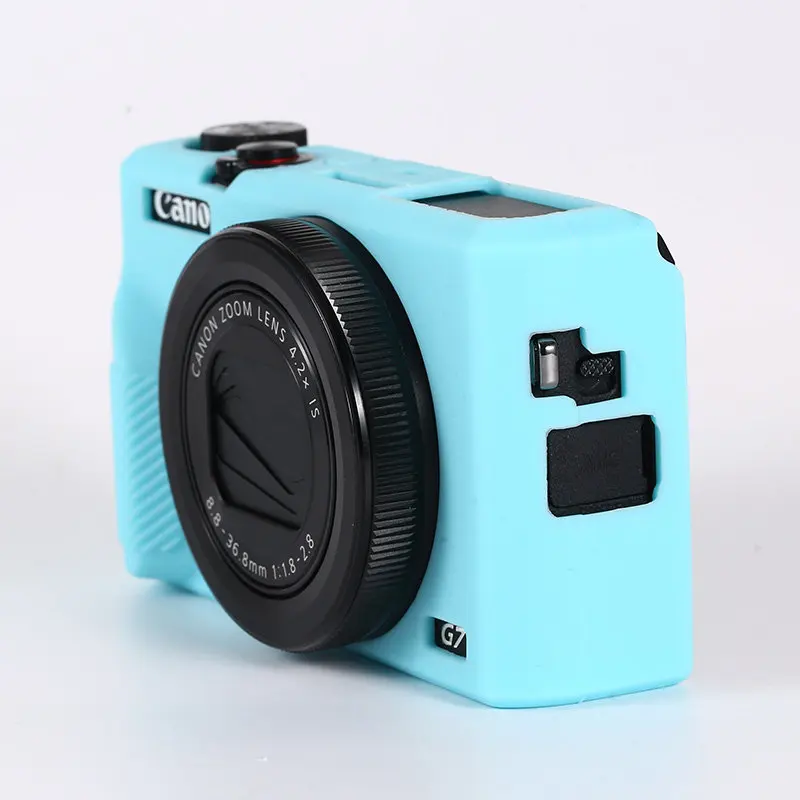 Silicone dslr câmera caso do corpo capa