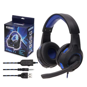 

Gaming Headset Noise Canceling With mic PS4 Xbox 3D Gaming Stero 3.5mm USB Headphone For PC PS4 Gamers