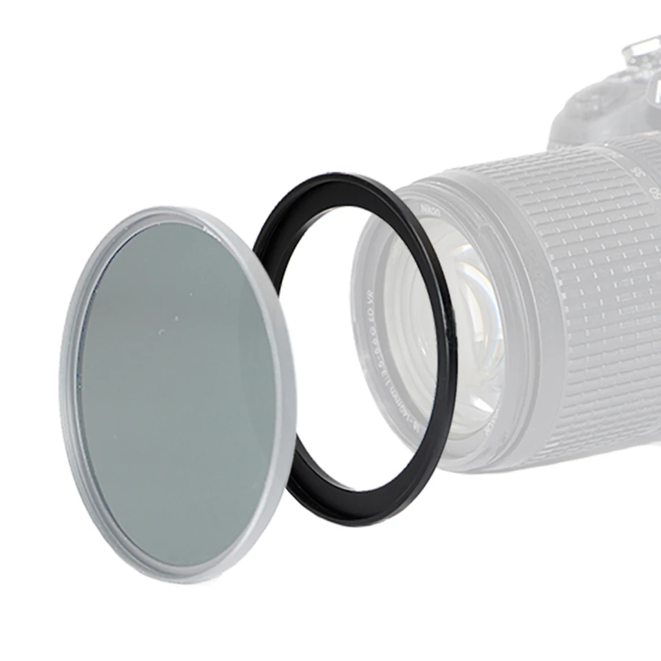 58mm To 82mm Step-Up Filter Adapter Ring - Lets You Use 82mm Filters On 58mm Lenses