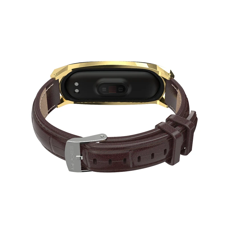Для Mi Band 5 браслет Opaska Do Pasek My ремешок 4 из натуральной кожи Smartband для Xiaomi Correa Miband