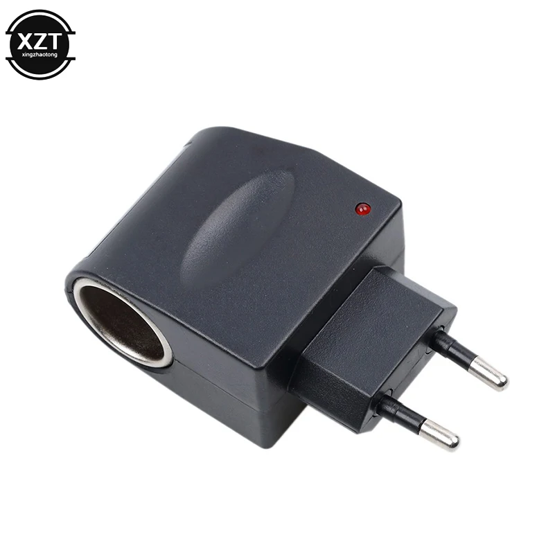 for Car Power Adapter 220V AC to 12V DC Socket Converter Home Auto Car Cigarette Lighter EU US Plug Accessories