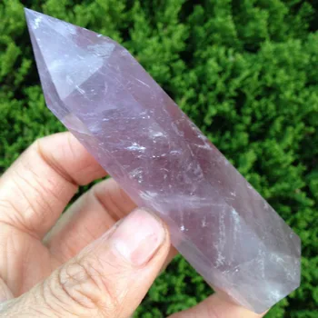 

yuying88fafa003656412<<< 1pcs NATURAL Amethyst QUARTZ CRYSTAL WAND POINT HEALING B206
