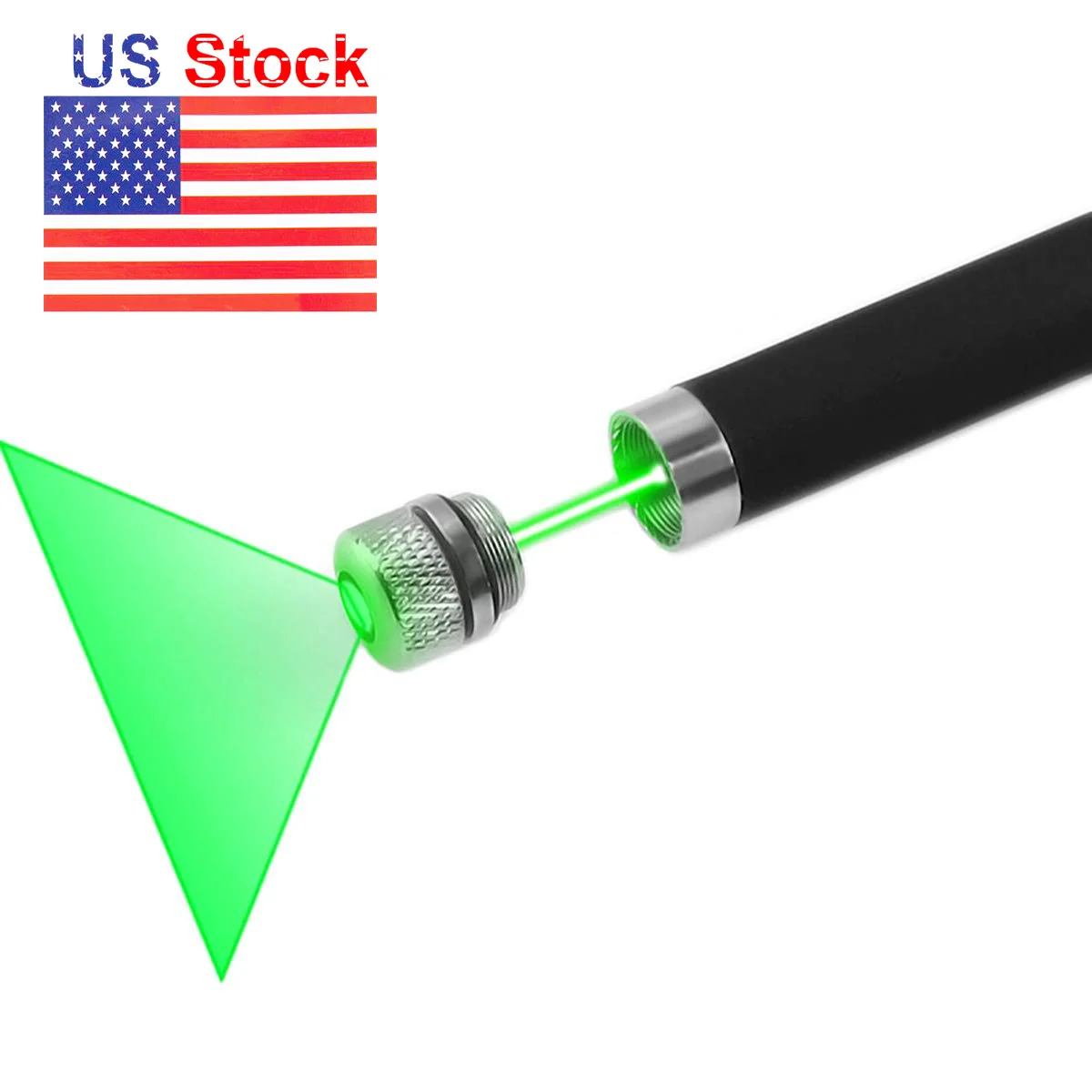 CWLASER 2 in 1 532nm Green / 650nm Red Line Beam Laser Pointer Laser