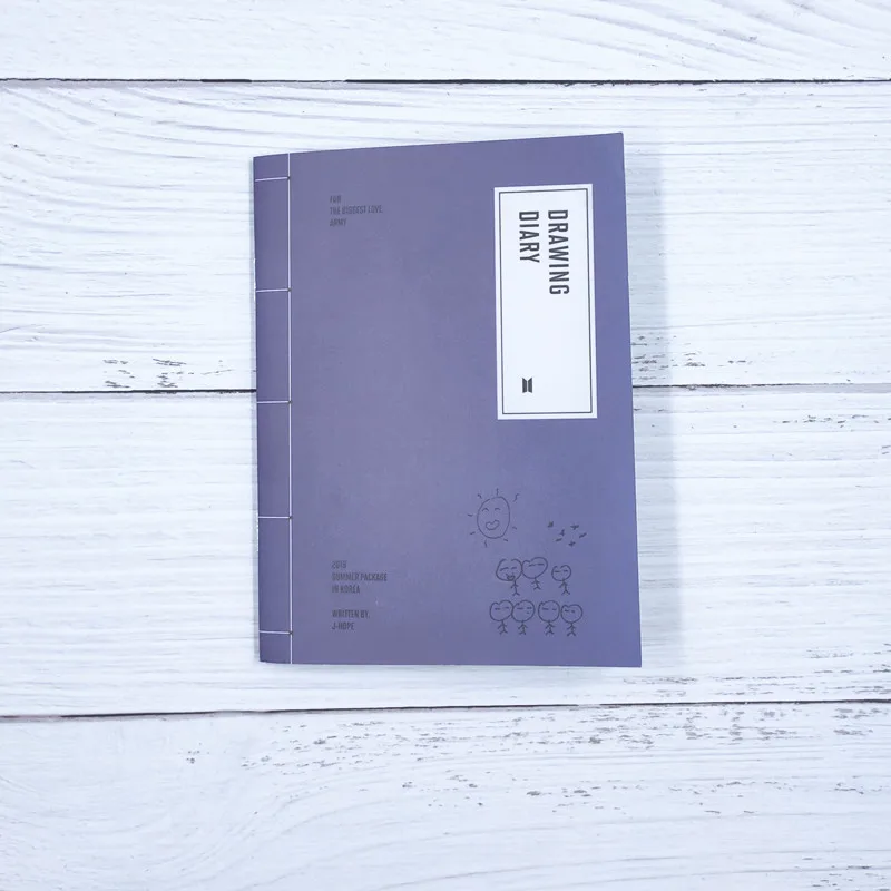 BANGTAN BOYS diary летняя фотография домашний однодневник альбом книга - Цвет: 6