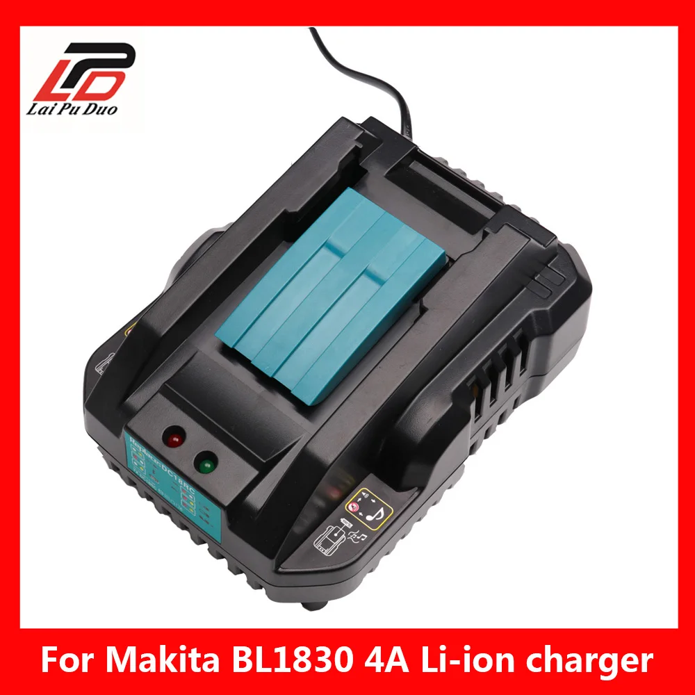 Зарядное устройство 4A для литий ионных аккумуляторов Makita DC18RCT 7 2 в 14 4 В 18 BL1830 BL1430