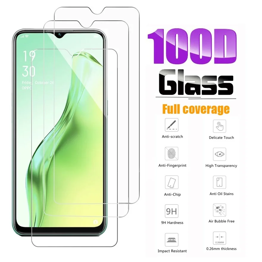 Vetro Temperato Per Oppo A9 2020 A9X A8 A7 A7X Hard 9H 1Pcs/3Pcs Pellicola Salvaschermo Per Oppo A12 A12E A3 A5X A5 2020 Pellicola Protettiva Hd
