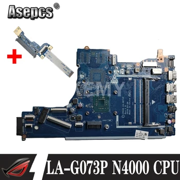 

AKemy For HP 15-DA Laptop Motherboard With N4000 CPU L20372-601 L20372-001 EPK50 LA-G073P DDR4 100% Tested