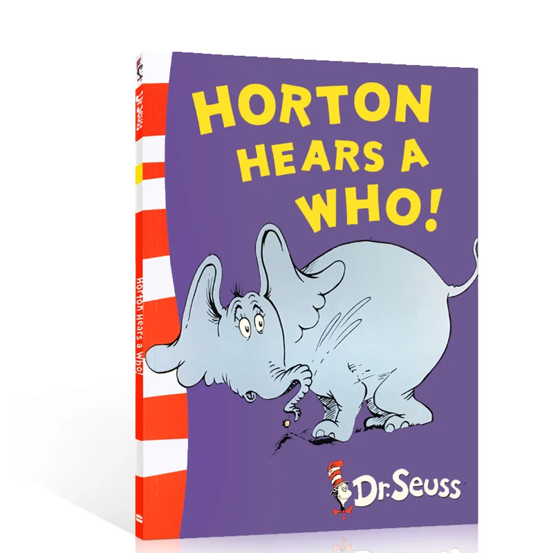 Horton Sente Un Who! Dr.Seuss Storia Interessante Genitore Bambino Bambini Immagine Libri Inglesi Regalo Di Natale Età 3 In Su