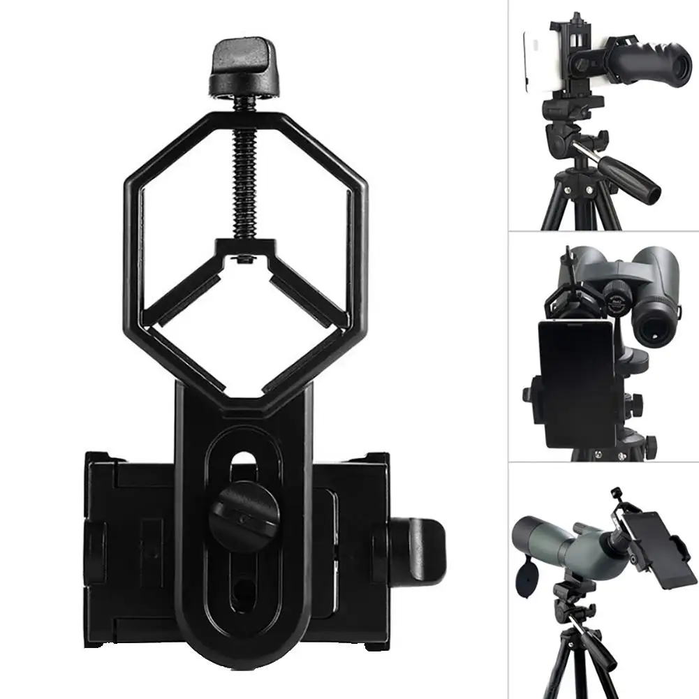 

Universal Mobile Phone Adapter Clip Mount Cell Phone Eyepiece Support for Binocular Monocular Spotting Scope Telescope Clip