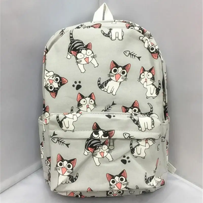Chi's Cat Рюкзак Школьные сумки милый домашний аниме косплей рюкзак с изображением