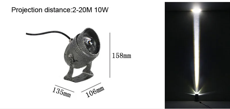 Projecteur светодиодный exterieur 10 Вт, 24 Вт, 27 Вт 3 Вт светодиодный прожектор светильник CREE светодиодный - Испускаемый цвет: Style 3