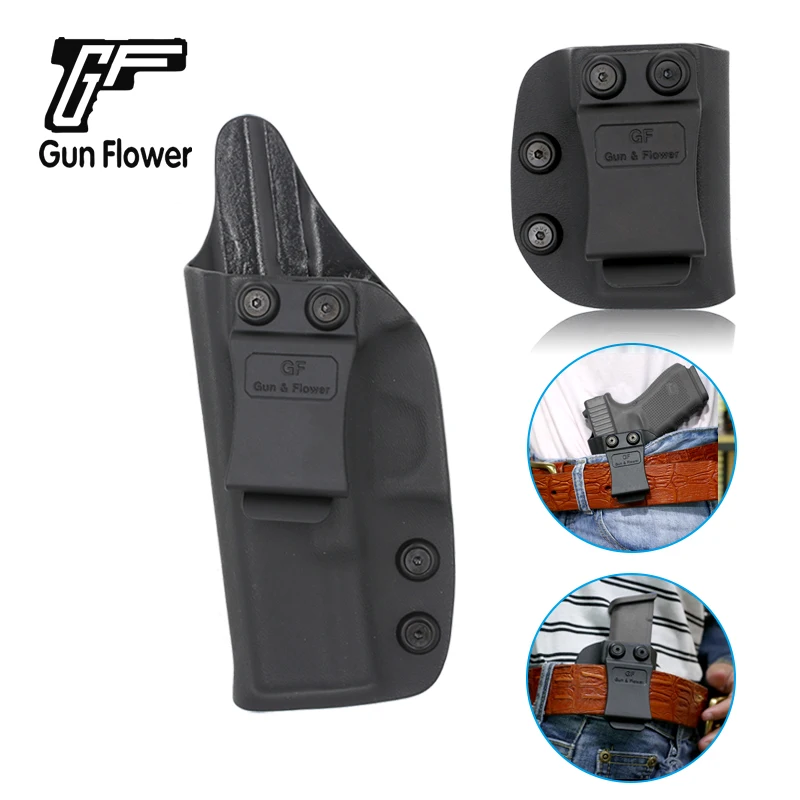 Чехол кобура с надписью Gun & Flower 9 мм|Кобуры| |