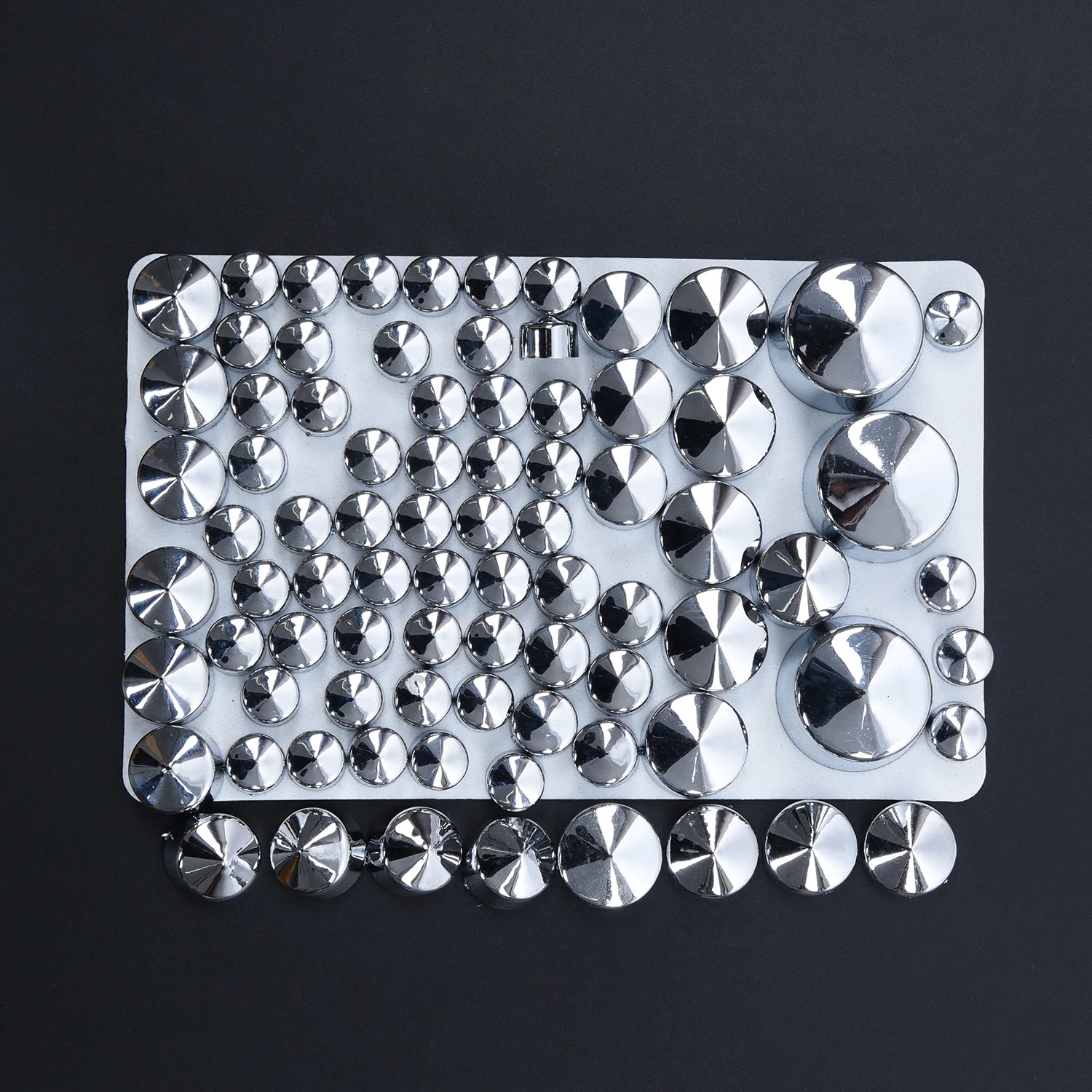 

87PCS Set Chrome Bolt Cover Cap Kit Softail Twin Cam 84-06 Silver Automobile Wheel Tire Accessories Parts