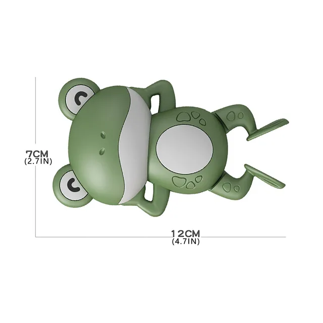 Baby Bath Toys For Children New Baby Bath Swimming Bath Toy Cute Frogs Clockwork Bath Toy brinquedos infantil игрушки для детей 6