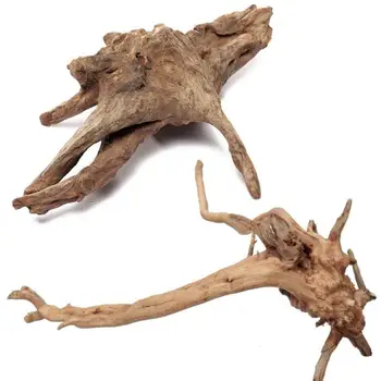 

1PCS Natural Tree Wood Fish Tank Driftwood Trunk Aquarium Decoration Plant Stump Miniature Ornaments Home Decor