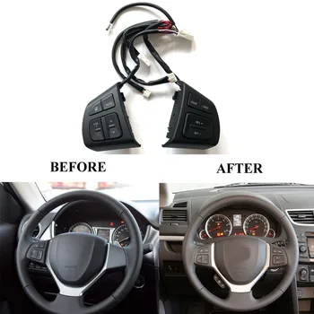 

Multifunction Steering Wheel Switch Button Audio Volume Cruise Speed Control Switch Button For Suzuki Swift SX4 S-CROSS Vitara