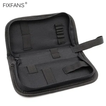 

20x10x5cm Multifunction Small Portable Canvas Bag Storage Case Professional Watchmaker Watch Repair Tool Kit Carrying Bag Zipper
