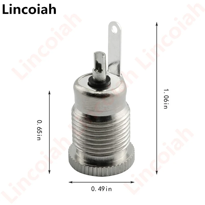 Power Jack Connector 5Pcs/Set DC099 5.5 mm x 2.1mm Female Panel Mount Metal