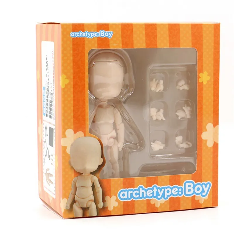 BODY KUN / CHAN Boy Girl Cute Ver. Ферритовая кукла с подвижным телом фигурка героя из ПВХ
