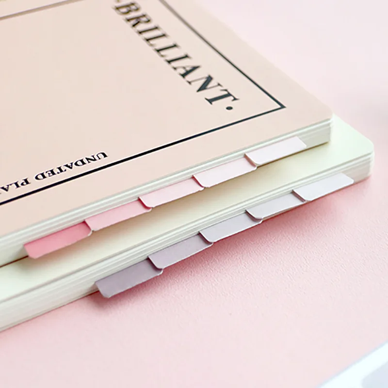 

24 pack/lot Color Palette Multifunctional Label Memo Pad Self-Adhesive Sticky Notes Bookmark Promotional Gift Stationery