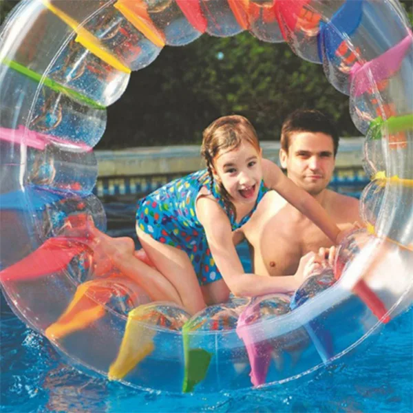 36 дюймов детский красочный надувной круг для купания роликовый поплавок гигантский шариковый аппликатор для мальчиков девочек игрушки для бассейна валик для ползания игрушка