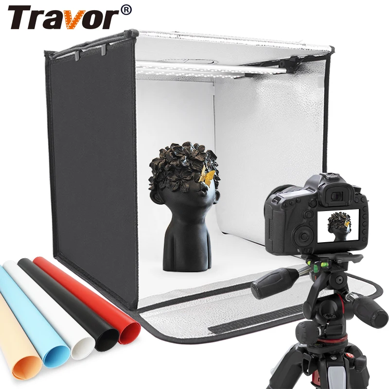 Светильник TRAVOR 40 см * студийный светильник Настольный складной светодиодный для