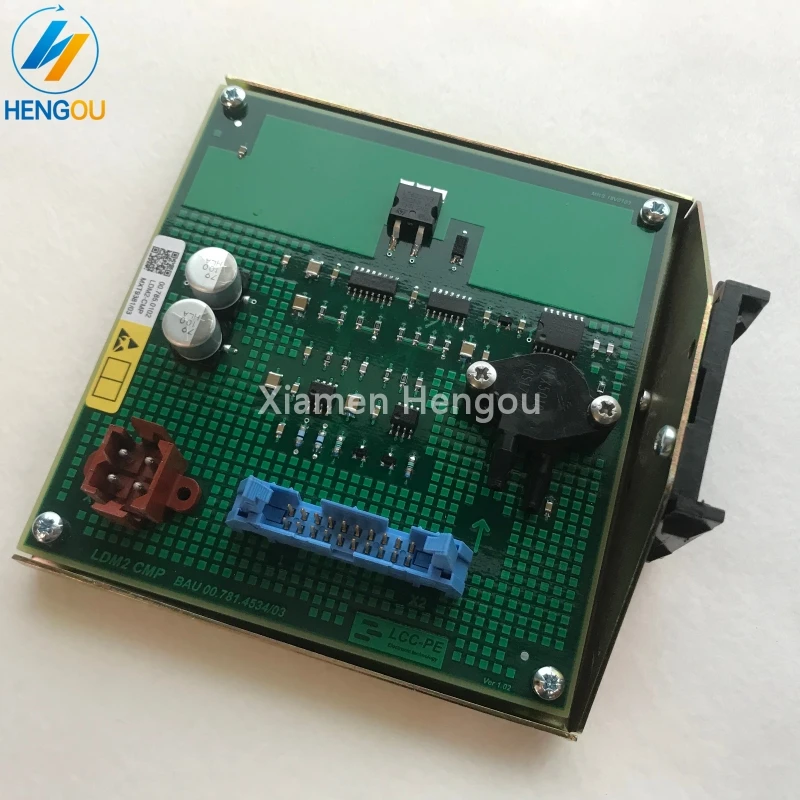 HD SM74 CD74 машина LDM2 доска, 00.785.0102, 00.781.4534, запасные части HD печатной машины