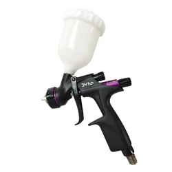 Pistolet de pulvérisation de réparation de tôle, buse 1.0/1.2, pulvérisation de peinture, haute atomisation, 125mm, boîte supérieure à gravité 