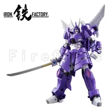 

10cm Iron Factory Transformation Robot Mecha IF EX-48 Iron Samurai Series Hannyamaru Anime Action Figure Model Toy Free Shipping